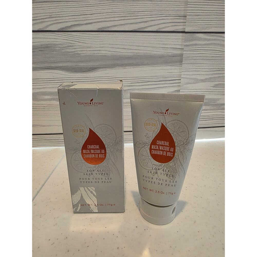 Young Living Essential Oils Charcoal Mask 2.5 Oz  All Skin Types  New & Sealed!